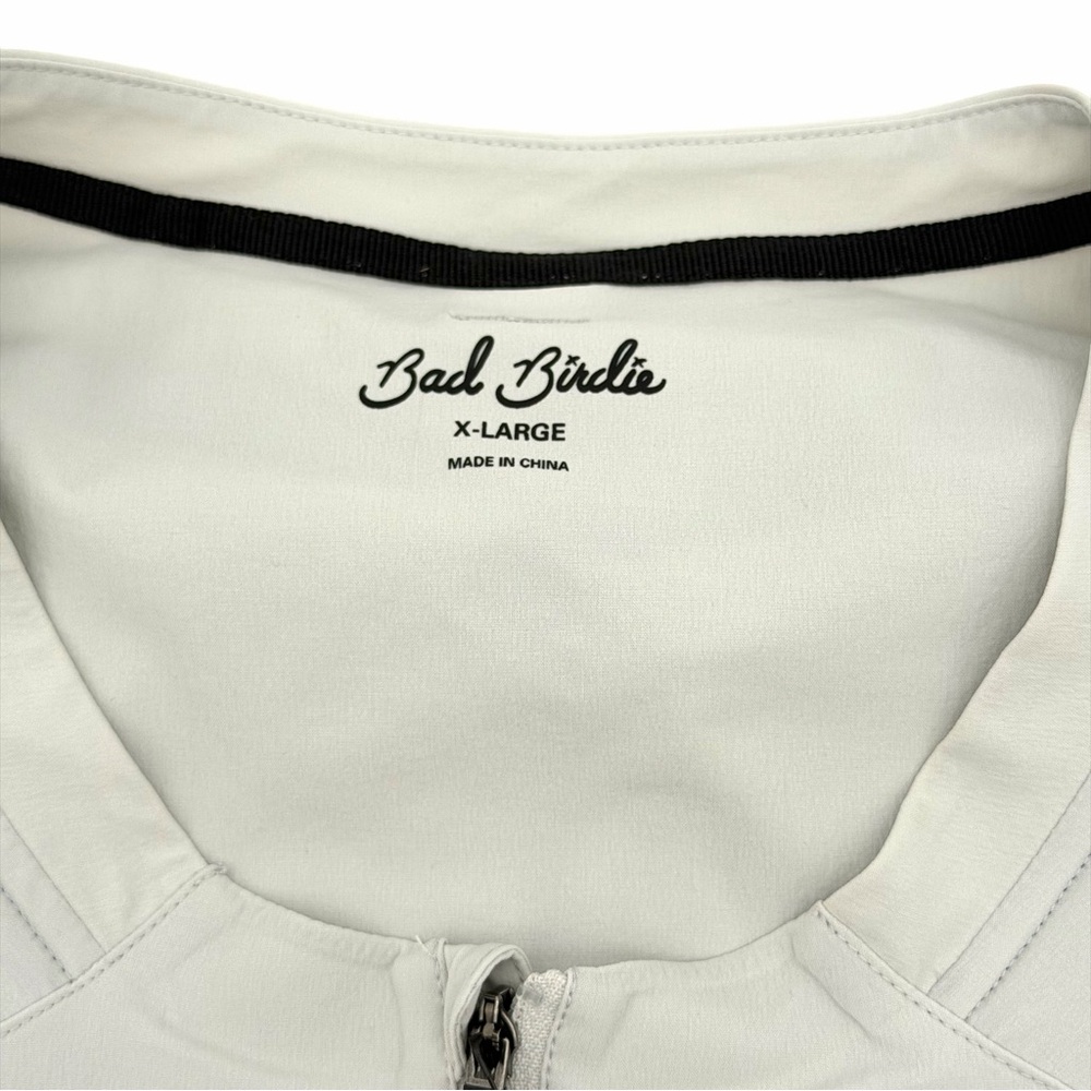 NWT New Bad Birdie Men's Kinetic Wind Vest Size XL Glacier Grey Golf Shirt - Picture 4 of 6